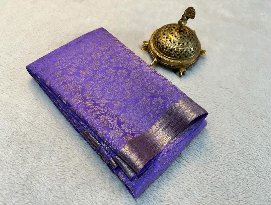 Drape Yourself in Heritage: Pure Brocade Silk Sarees