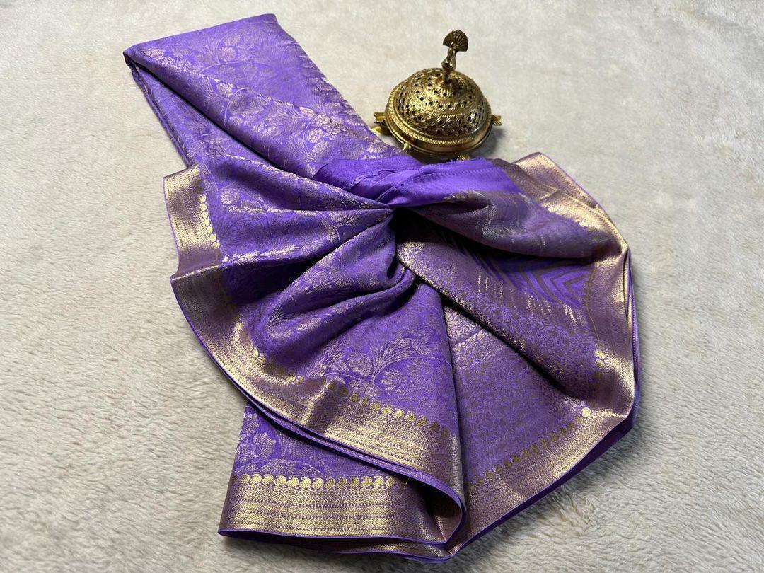 Timeless Beauty: Pure Brocade Mysore Silk Sarees for Every Occasion