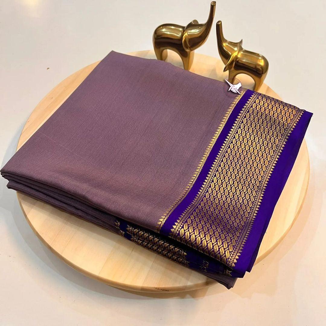 Royal Threads: Classic Mysore Silk Sarees in Vibrant Hues