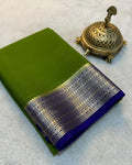 Traditional Mysore Crepe Soft Silk Sarees – Handcrafted Perfection