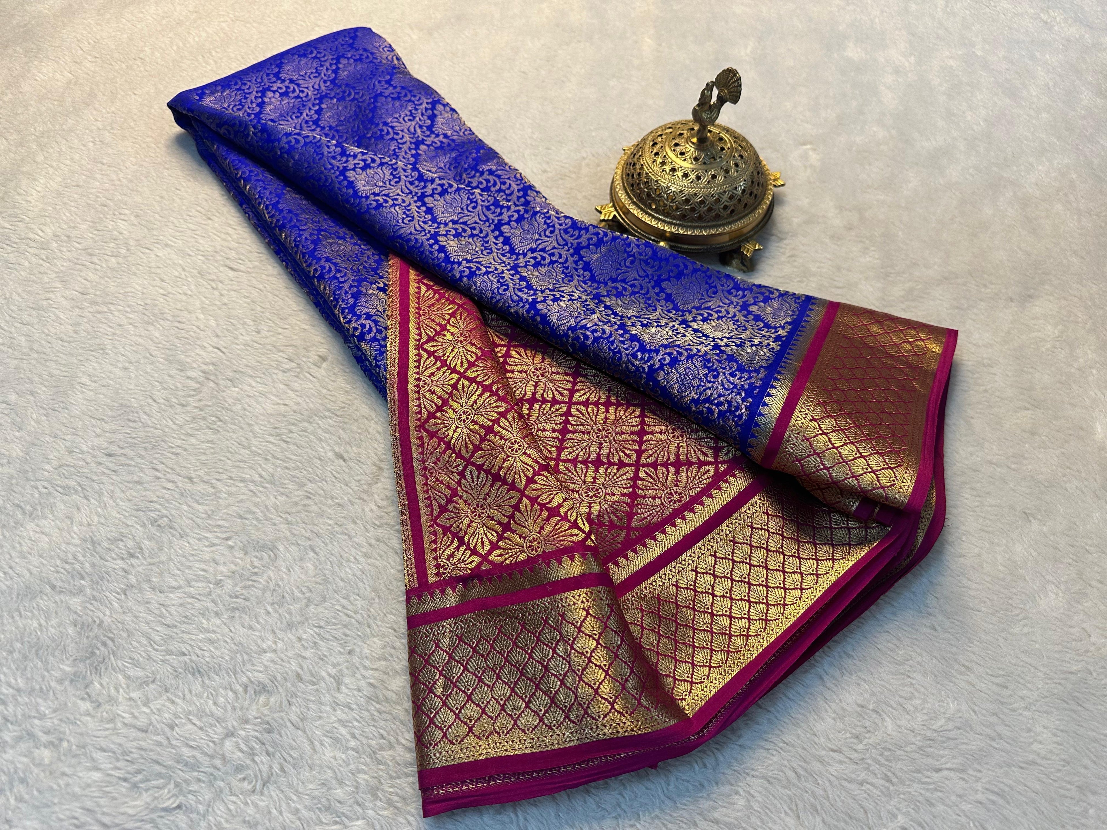 Your Silk Journey Starts Here: Pure Brocade Sarees