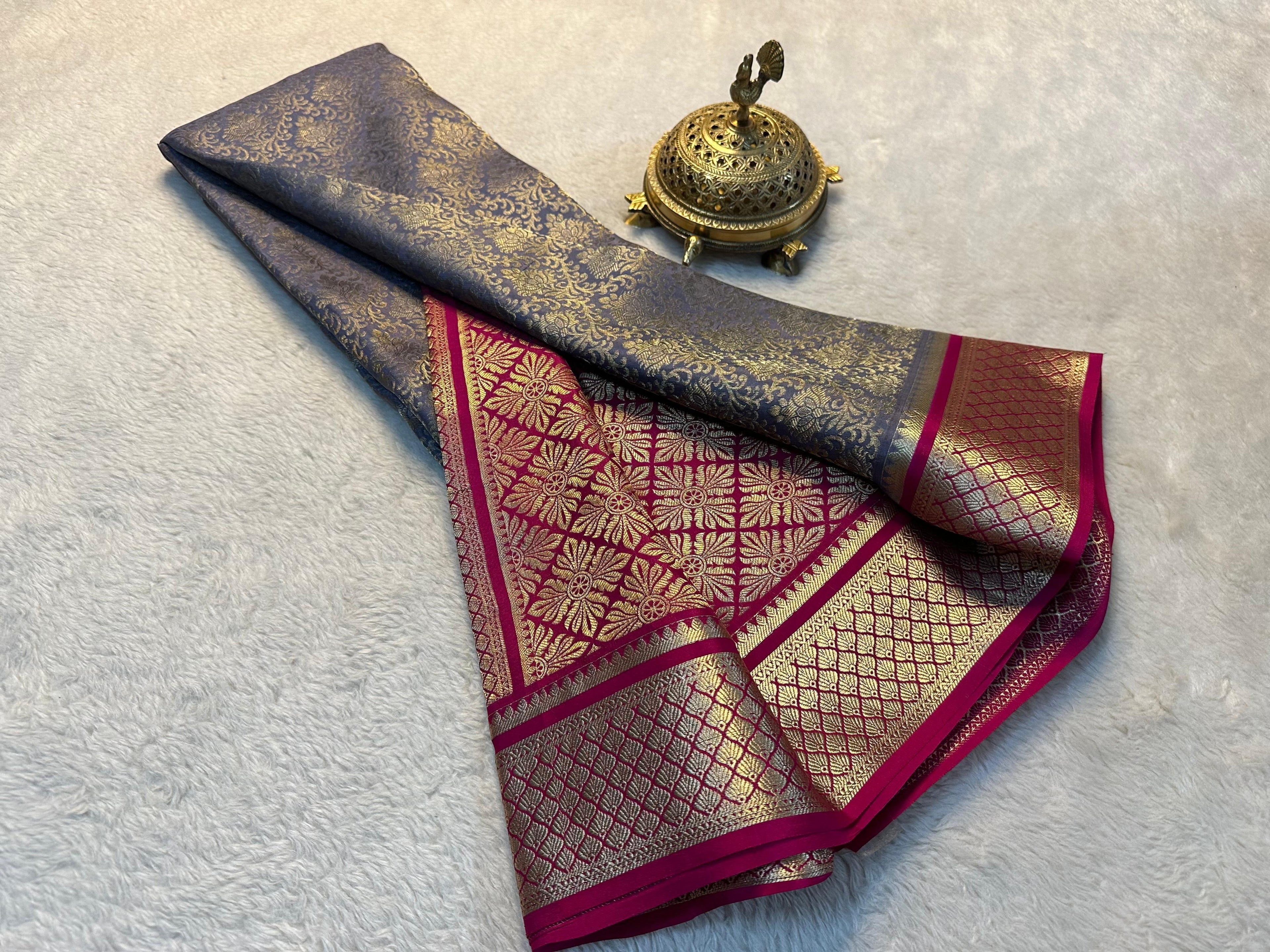 Your Silk Journey Starts Here: Pure Brocade Sarees