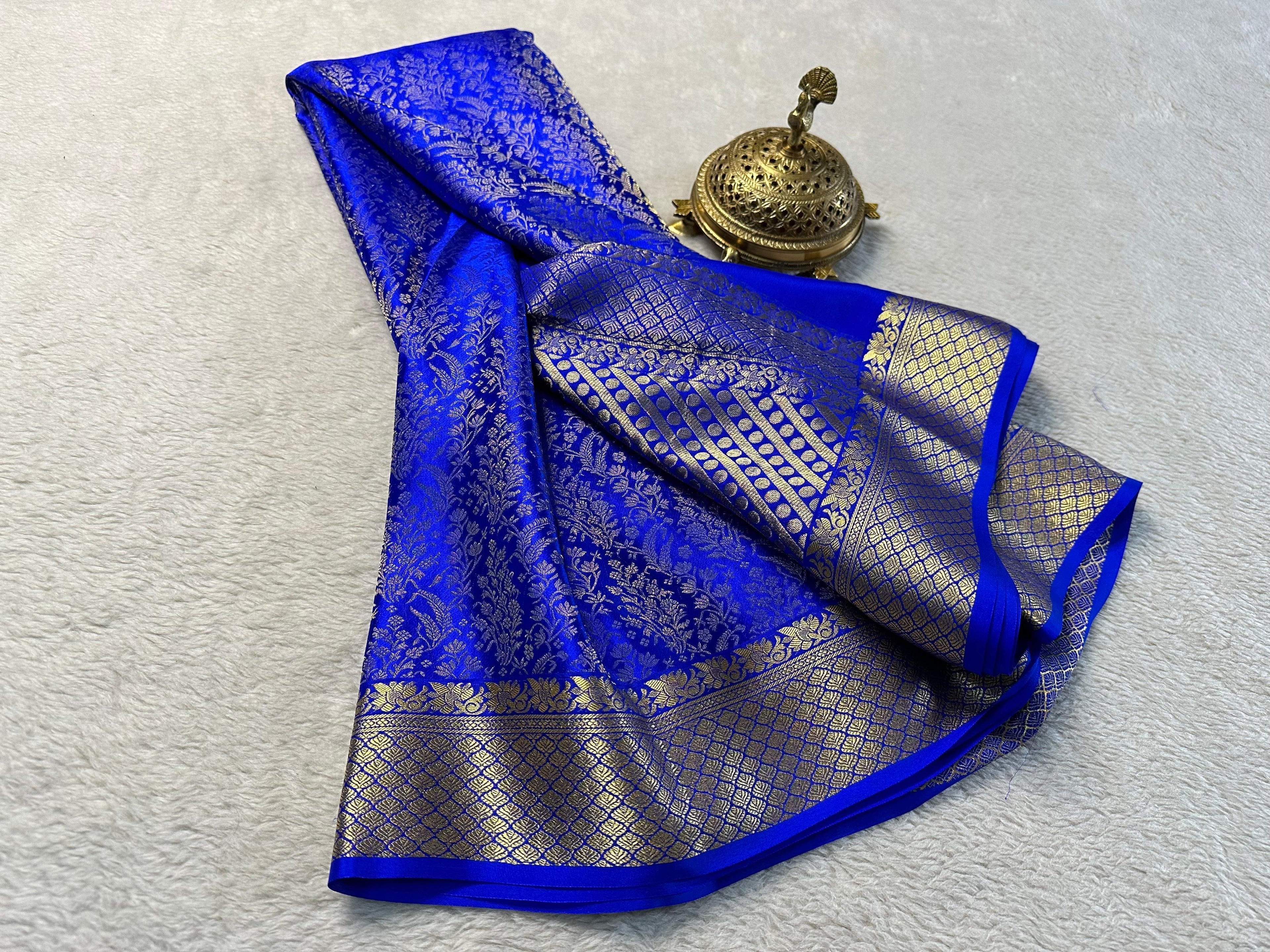 Crafted for Elegance: Browse Pure Brocade Mysore Silk