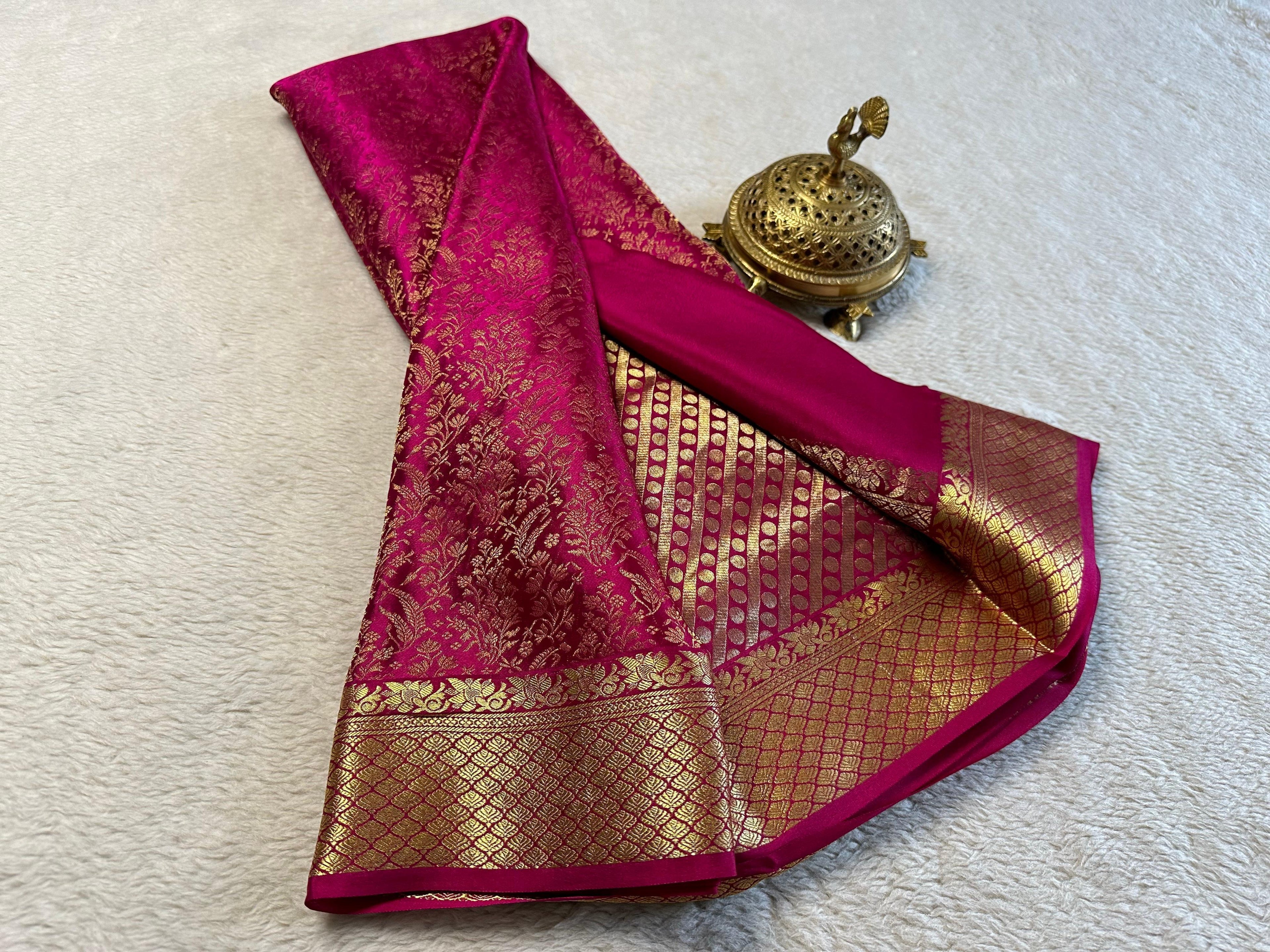 Brocade Bliss Awaits: Explore Mysore Silk Sarees