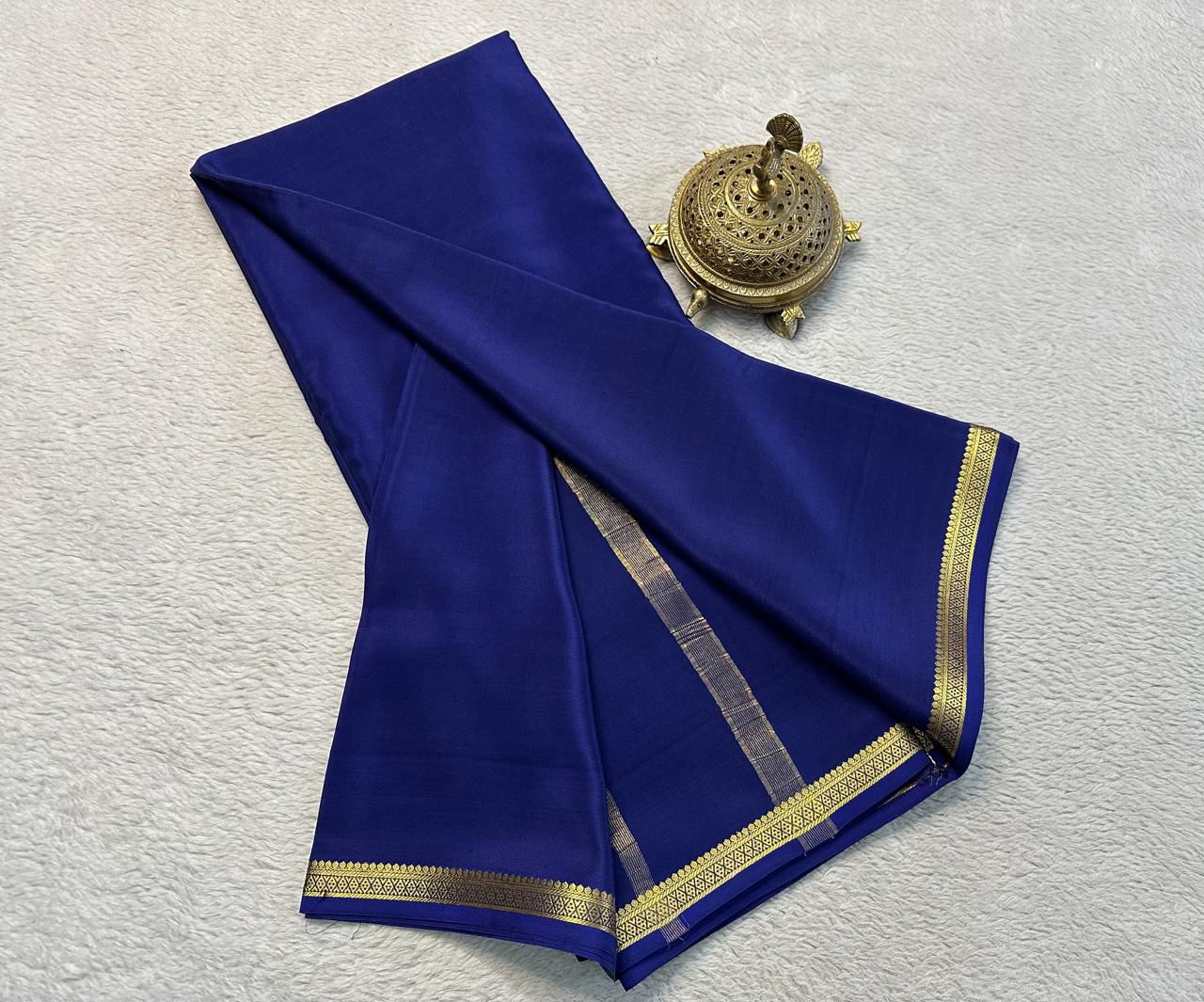 Elevate Your Look with Mysore Silk Crepe Sarees