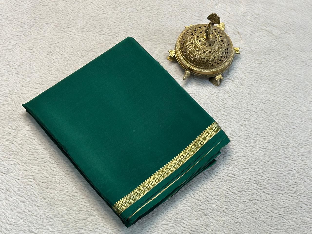 Mysore Silk Crepe Sarees: Where Tradition Meets Style