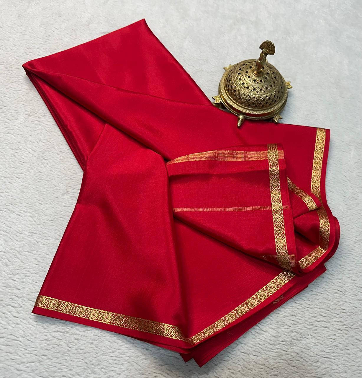 Mysore Silk Crepe Sarees: Grace in Every Drape
