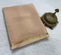 Graceful Mysore Silk Saree with Elegant Woven Zari Border