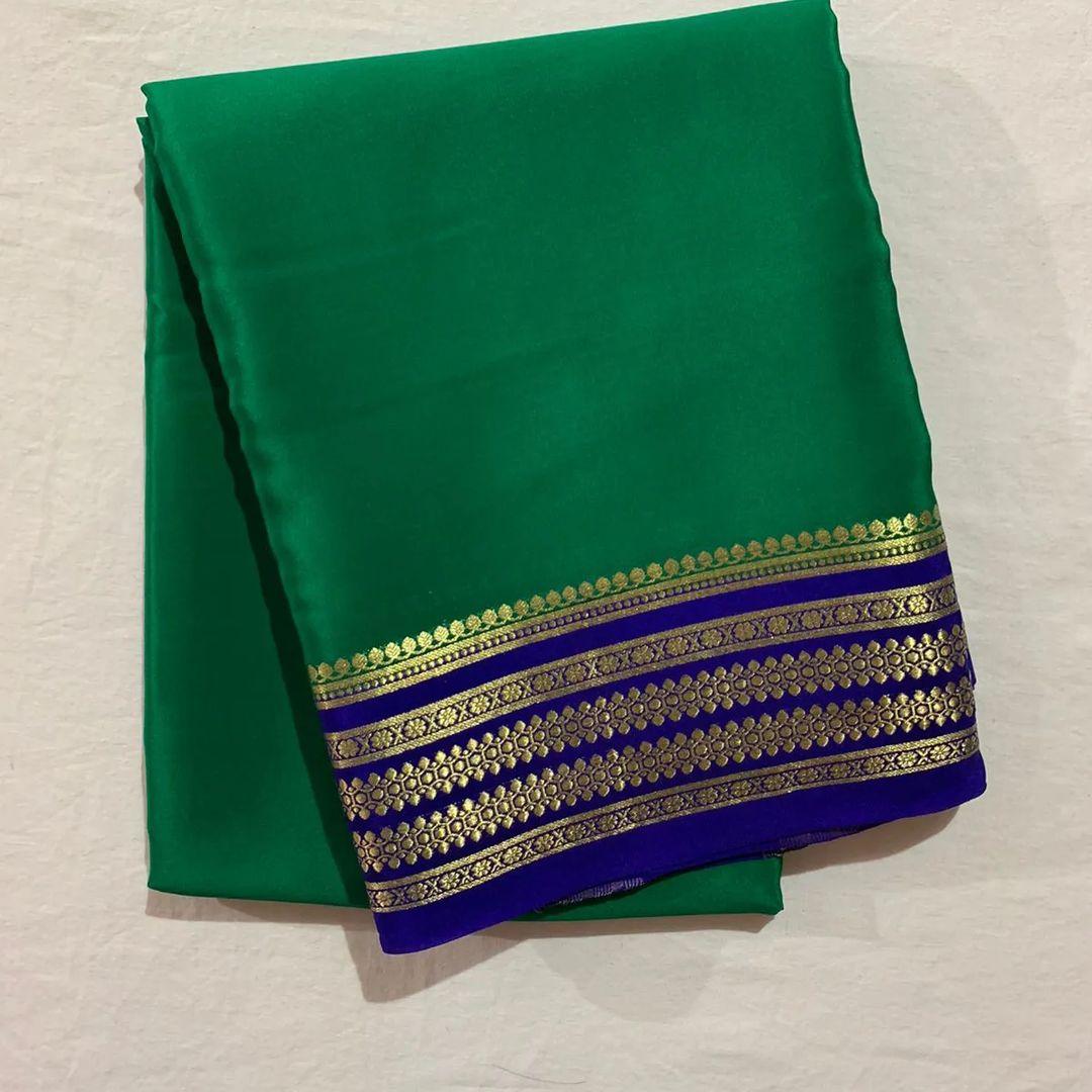 Threads of Tradition: Mysore Silk with Timeless Edges