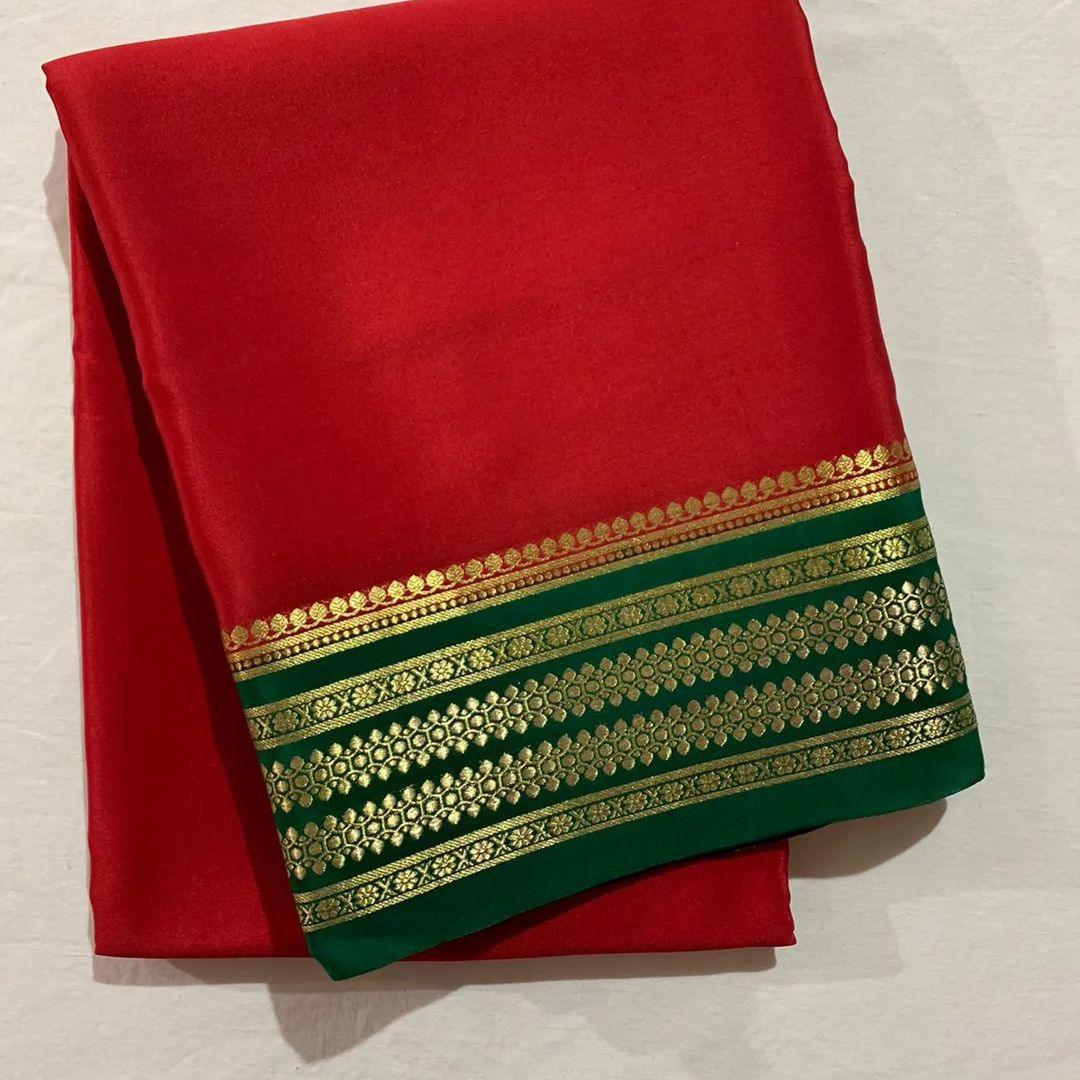 Threads of Tradition: Mysore Silk with Timeless Edges